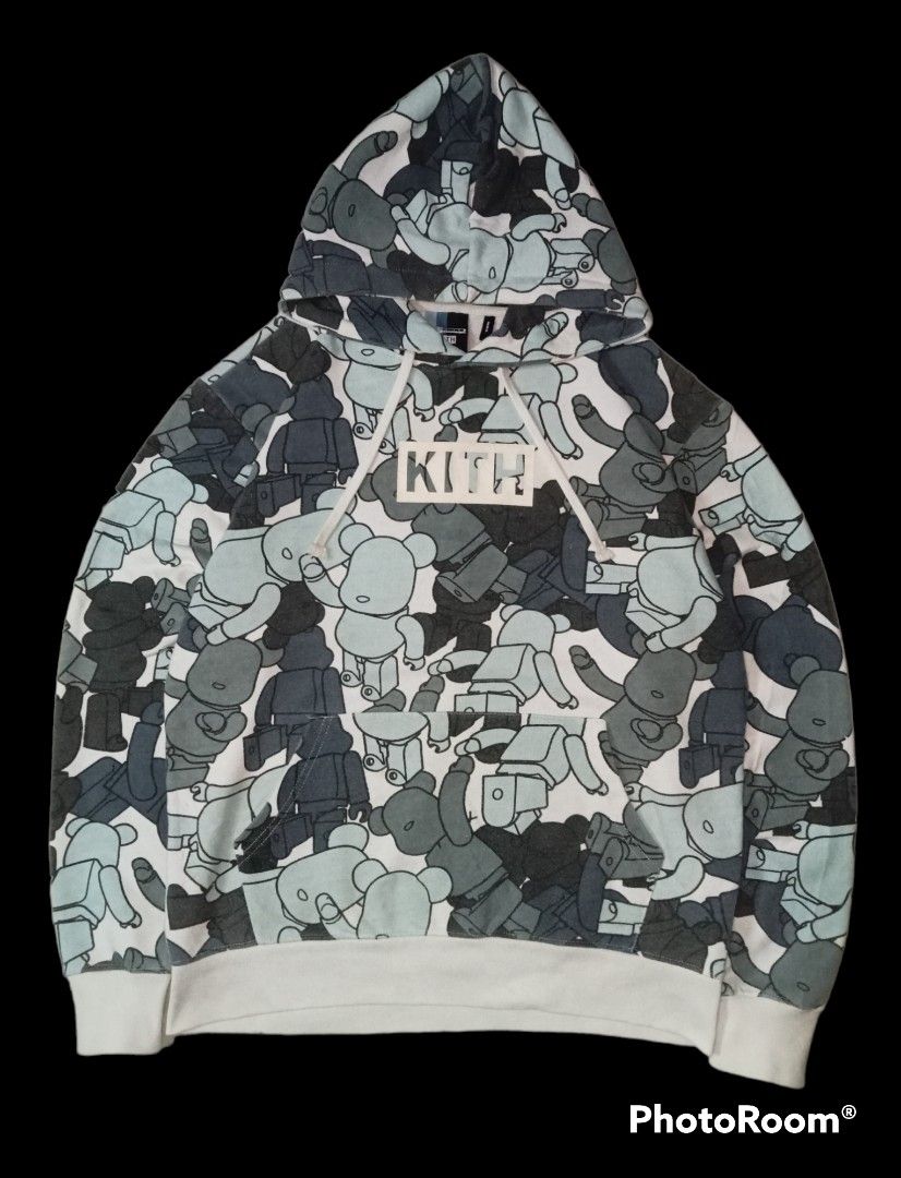 Kith sales bearbrick hoodie