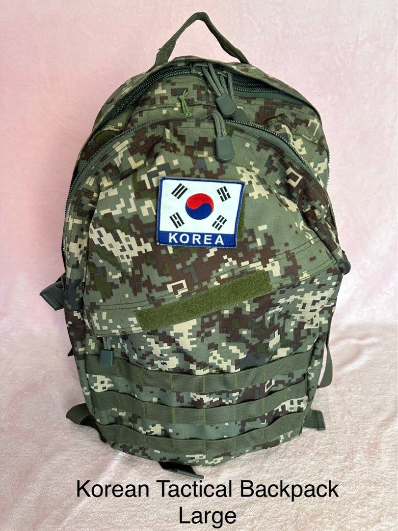 Korean Tactical backpack Large, Men's Fashion, Bags, Backpacks on Carousell