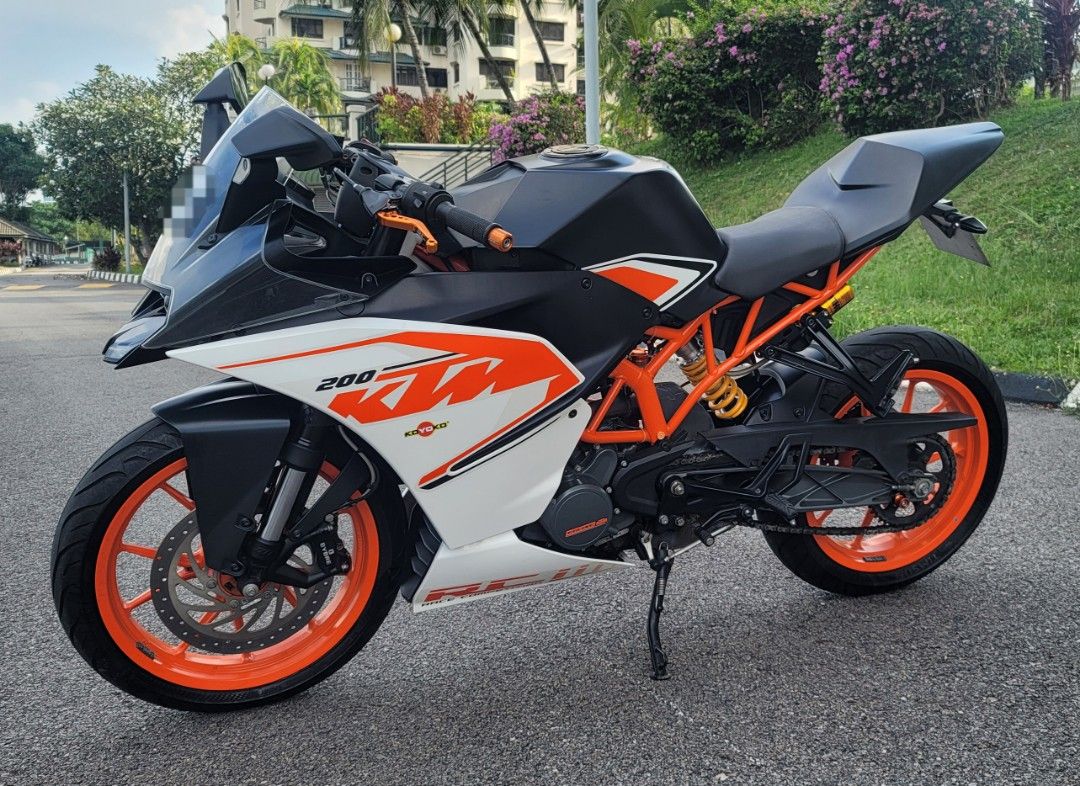 KTM RC 200 Year 2019 Mileage below 20K Motorbikes on Carousell