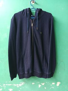 Kurako blue indigo hoodie jacket
