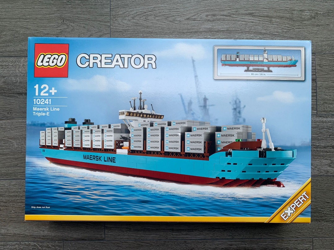 Lego Maersk Line Triple E 10241 Creator 3 in 1 Hobbies Toys
