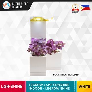 LeGrow Shine Smart Indoor Planter - Garden Tower with Artificial Sunlight / Growth Lamp VMI Direct