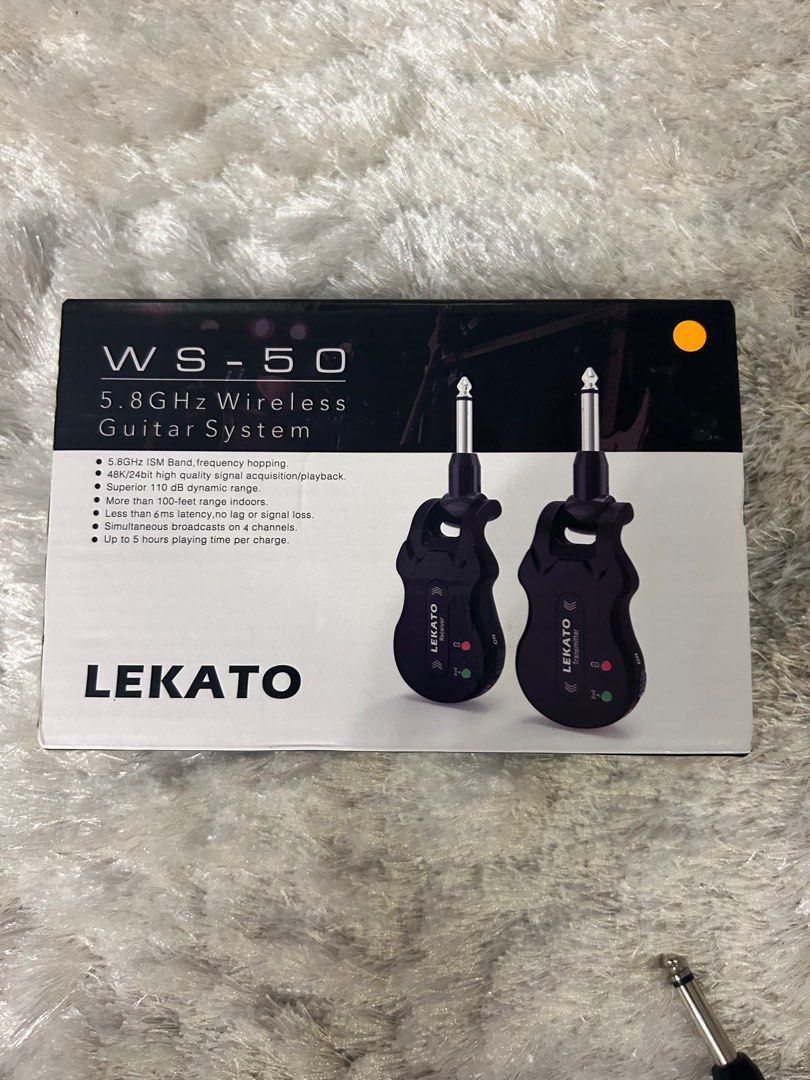 Lekato 5.8Ghz Wireless Guitar Transmitter Hobbies Toys Music