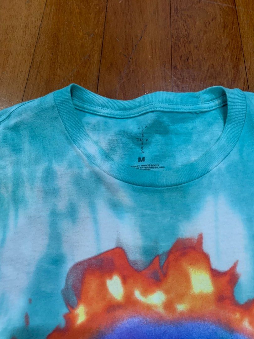 Cactus jack tie dye shirt top
