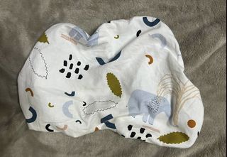 Lily and Tucker Newborn Memory Foam Cotton Pillow Cover