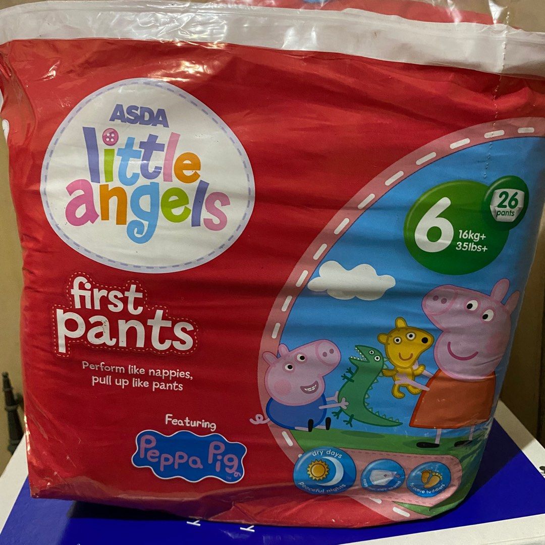 Pampers Baby-Dry Nappy Pants Stock Up Bundle Size 8 - ASDA Groceries