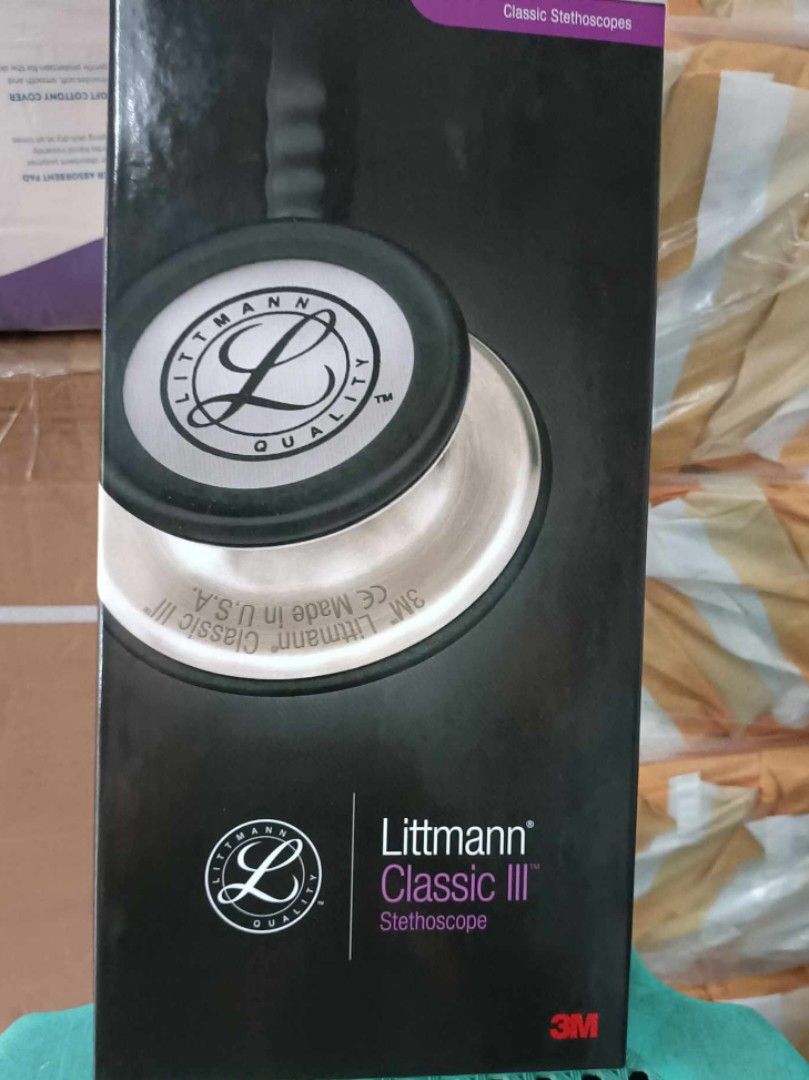 Littman Classic III Stethoscope (Category: Medical Supplies & Tools) located in Quezon City. Submitted by pjfalogme21 (Listing ID 1255645920, Image 1). Description: Available for pick up and delivery. Same day delivery within Metro Manila and nearby provinces. We accept COD, Bank Transfer, and Gcash payment. Pm for more details..