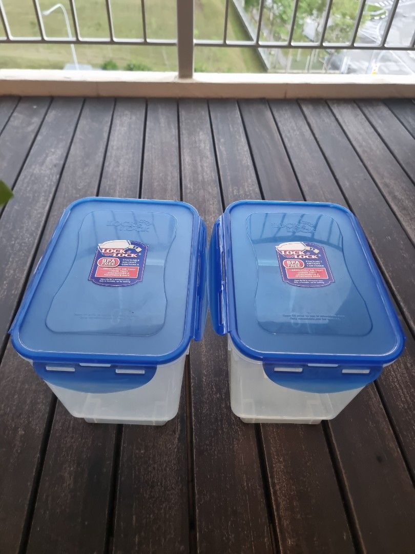 Lock & lock containers, Furniture & Home Living, Home Improvement & Organisation, Storage Boxes