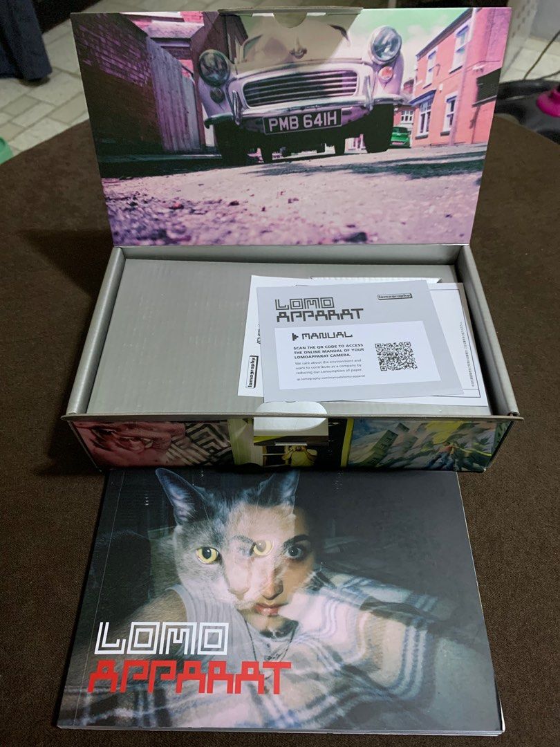 Lomo Apparat #Lomography (Category: Cameras) located in Manila. Submitted by coolstuffonlyyy (Listing ID 1255751385, Image 3). Description: w/ free unopened Agfa photo black & white film 400 ISO (36 shots) -No issues; barely used Film Format: 35 mm Focal Length: 21 mm Available Apertures: f10 Shutter Speed: 1/100 (N), Bulb (B) Flash: Built In Flash Available ISO Settings: No ISO Adjustment Multiple Exposure: Yes Tripod Mount: Yes Cable Release: N