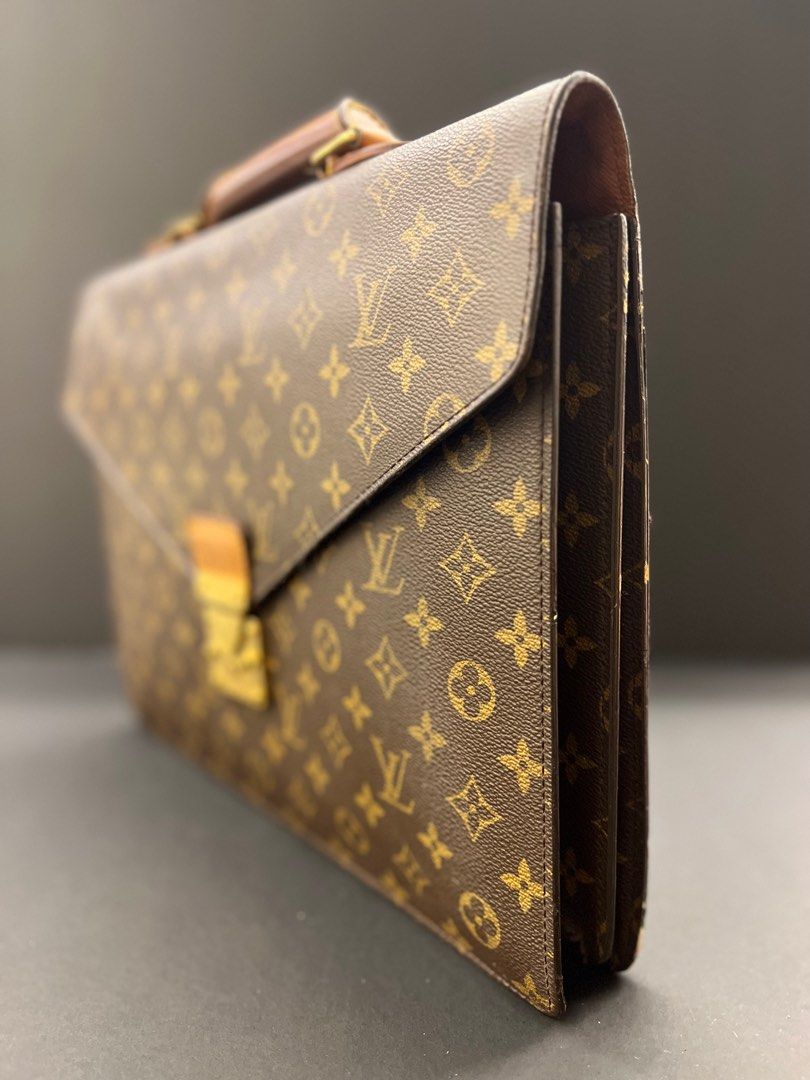 Vintage LV Porte Document Envelope, Luxury, Bags & Wallets on Carousell