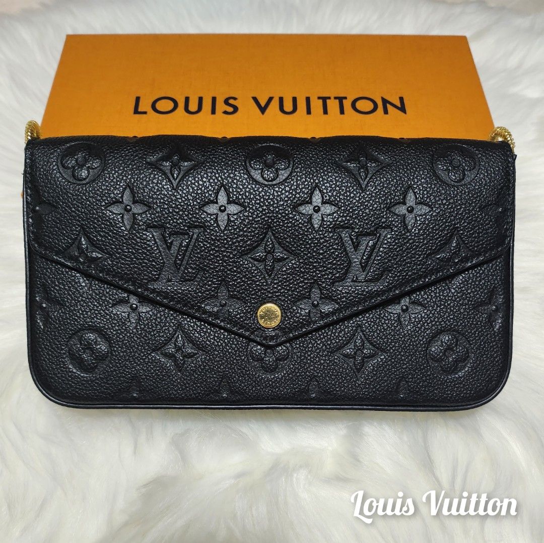 LV Double V Noir Classic, Luxury, Bags & Wallets on Carousell
