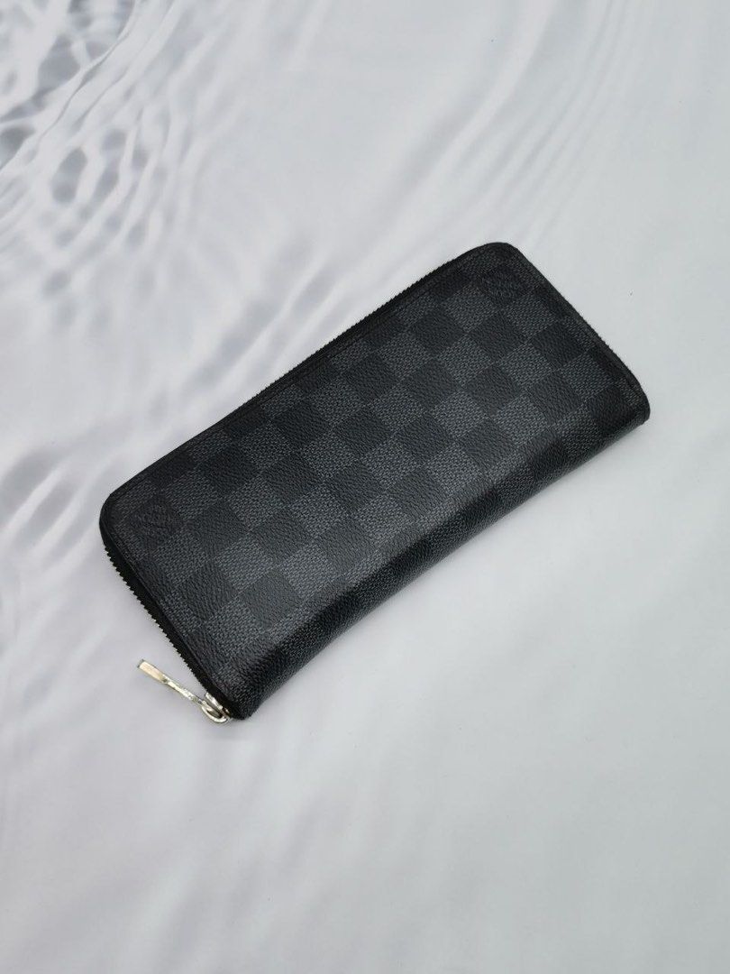 Louis Vuitton Damier Graphite Coated Canvas Zippy Vertical Wallet