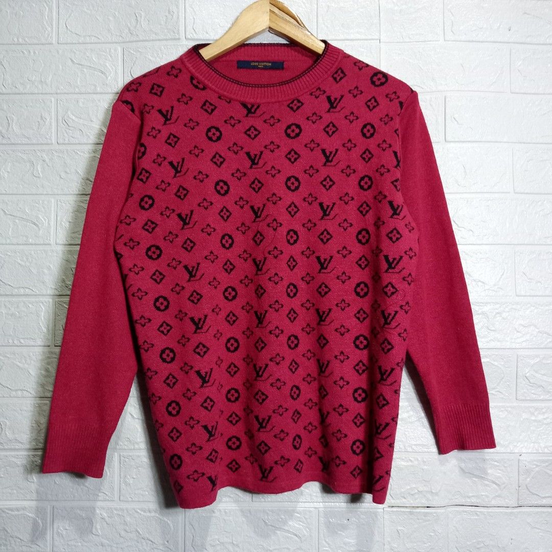 Louis Vuitton monogram sweater, Women's Fashion, Tops, Other Tops on  Carousell