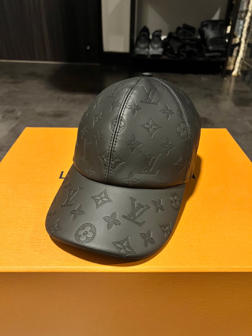 Louis Vuitton Monogram Shadow Baseball Hat