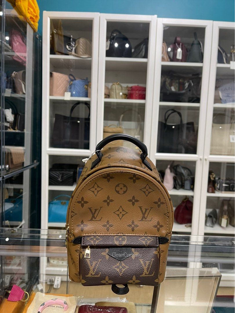 Louis Vuitton Monogram Reverse Canvas Mini Palm Spring Backpack Louis  Vuitton | The Luxury Closet