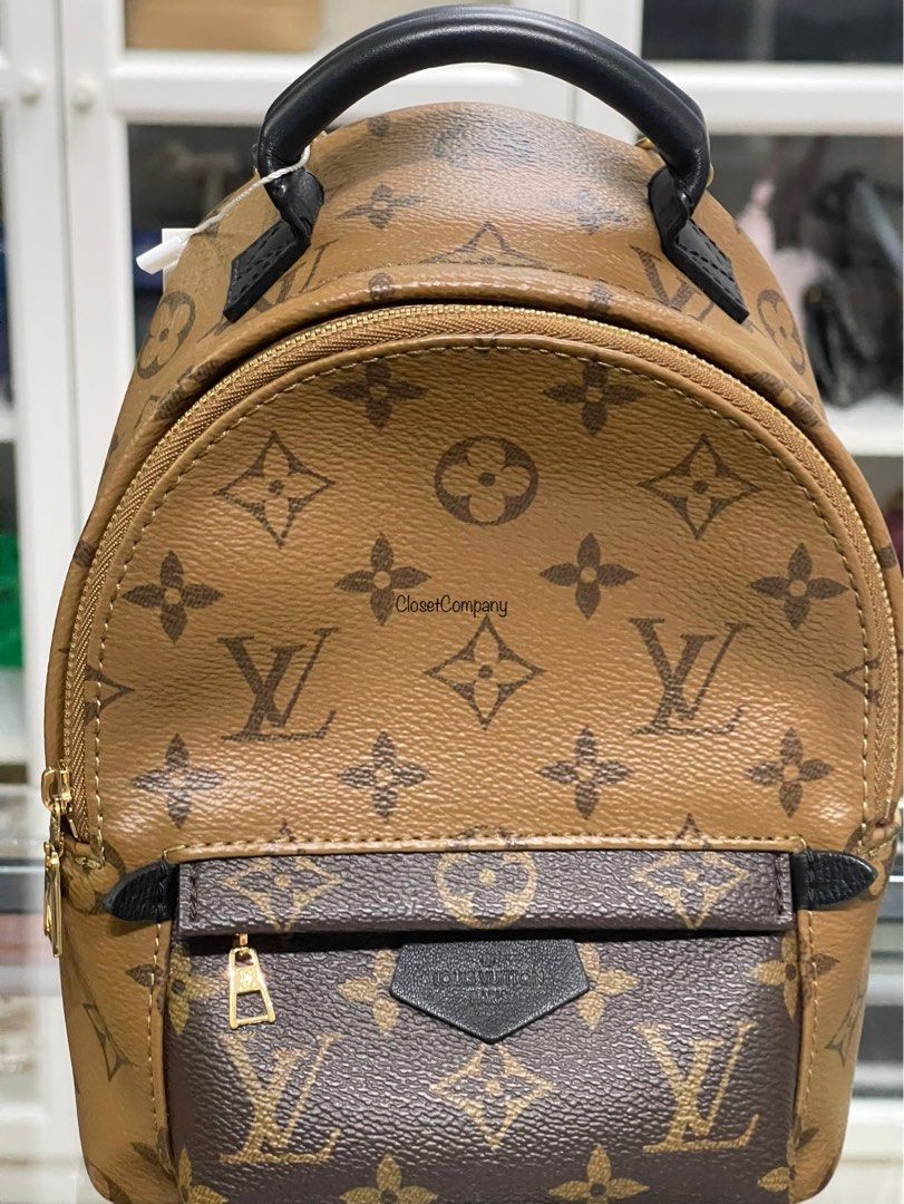 Louis Vuitton Monogram Reverse Palm Springs Mini NM