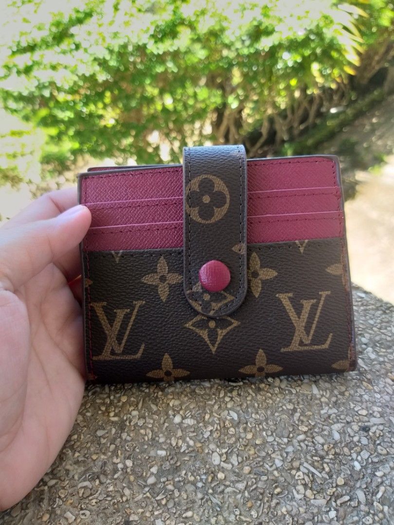 Louis Vuitton Monogram Canvas Card Holder Small Wallet