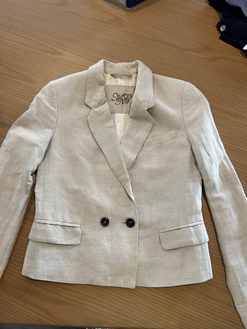 Mango blazer, Women's Fashion, Coats, Jackets and Outerwear on Carousell