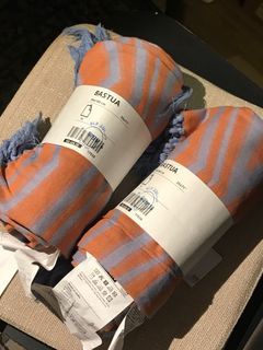 marimekko x IKEA  Beach Towel bath sheet  purple orange