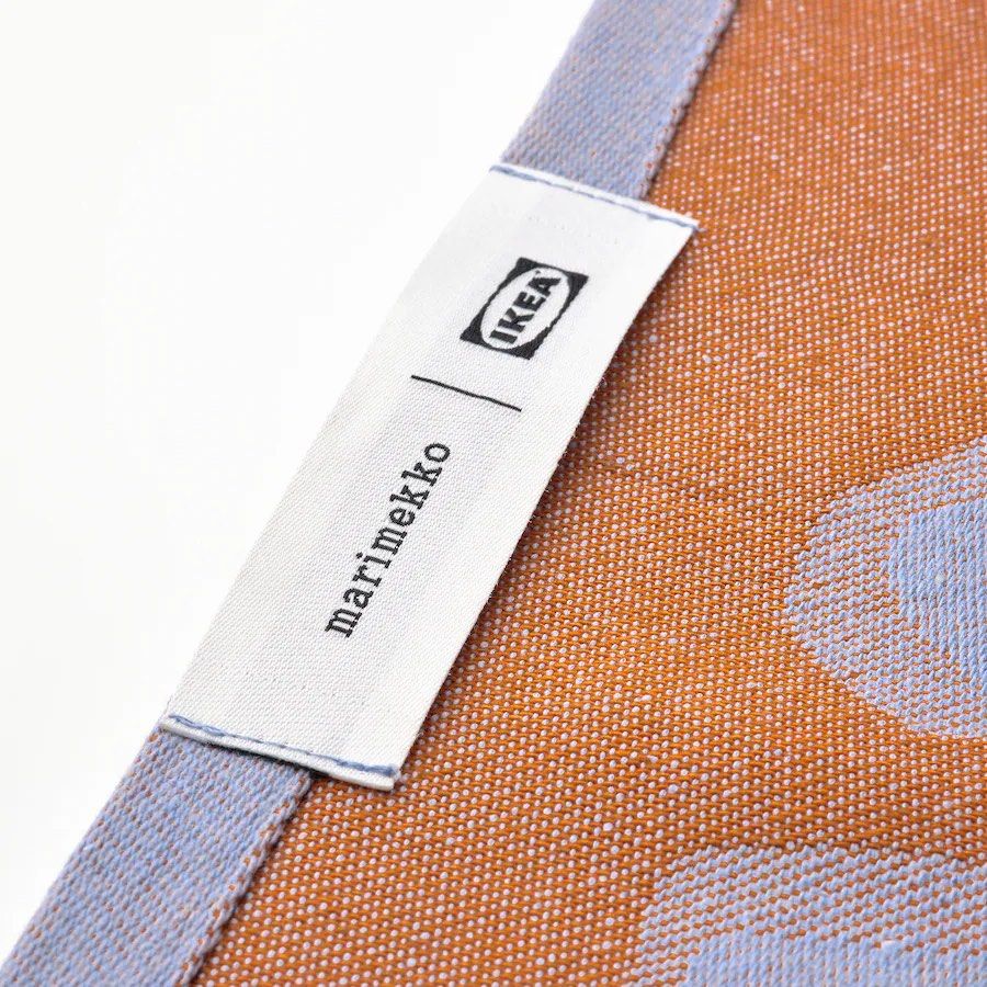 marimekko x IKEA Beach Towel bath sheet purple orange, Furniture & Home