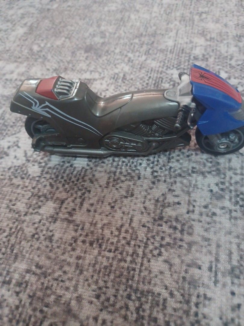 Marvel Spiderman Motorcycle Hobbies Toys Toys Games on Carousell
