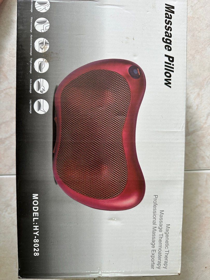 Onboard multi functions massage store pillow