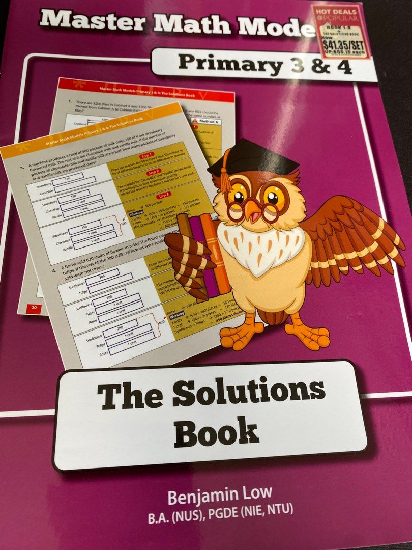 Master Math Models Primary Master Math Models Pri 3&4, Hobbies & Toys, Books & Magazines ...