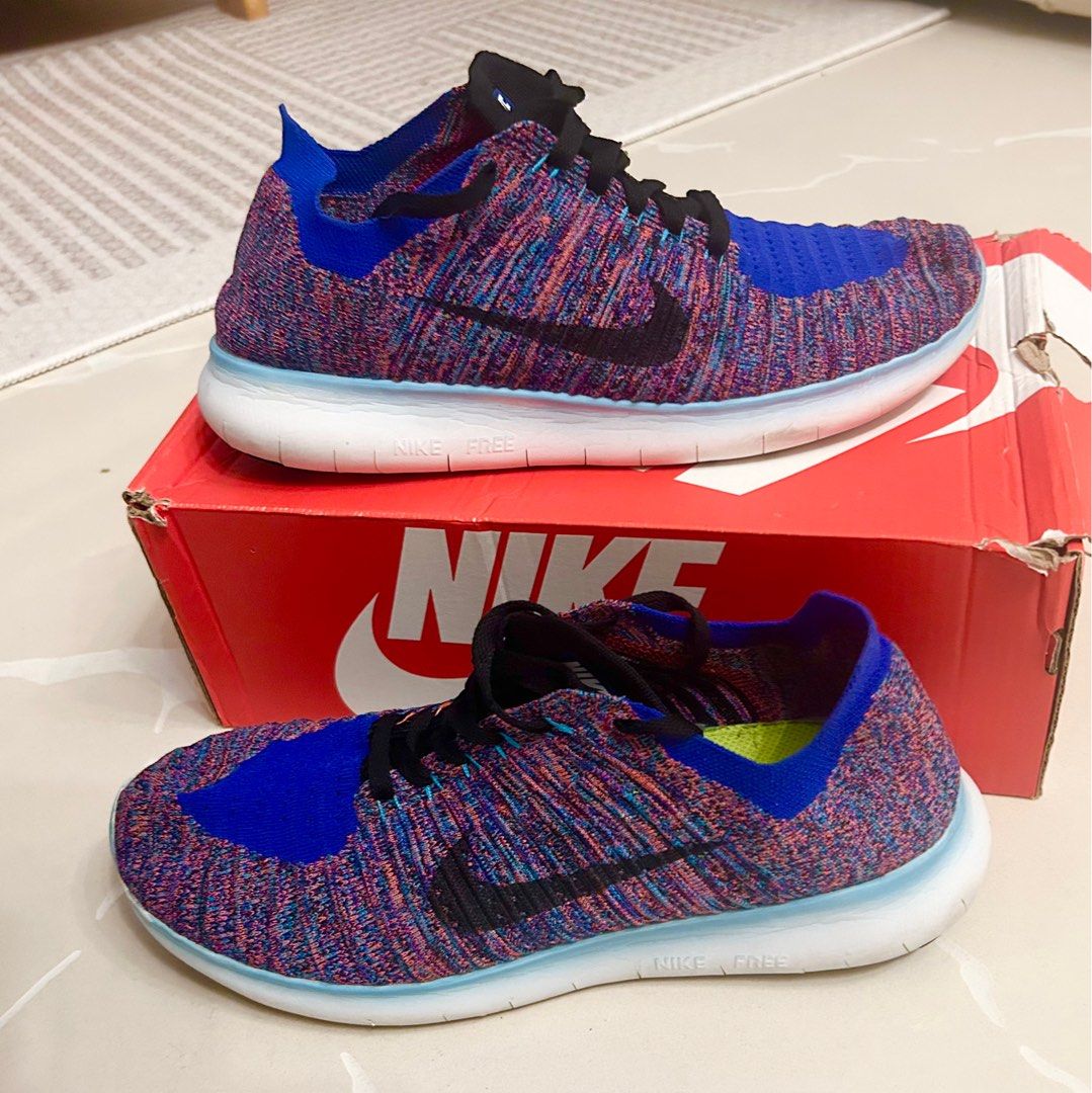 Nike free clearance flyknit multicolor mens