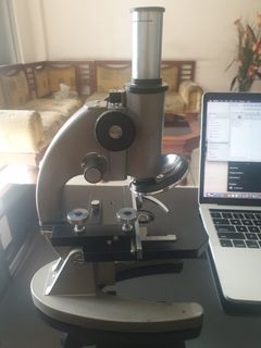 Mikroskop monokuler merek olympus