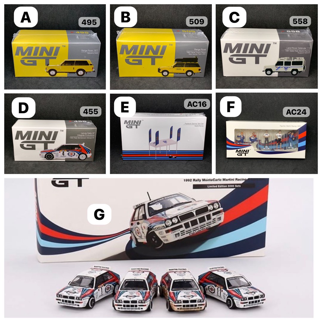 Minigt 495 509 558 455 AC16 AC24 MGTS0002 456 457 458 Range rover camel ...
