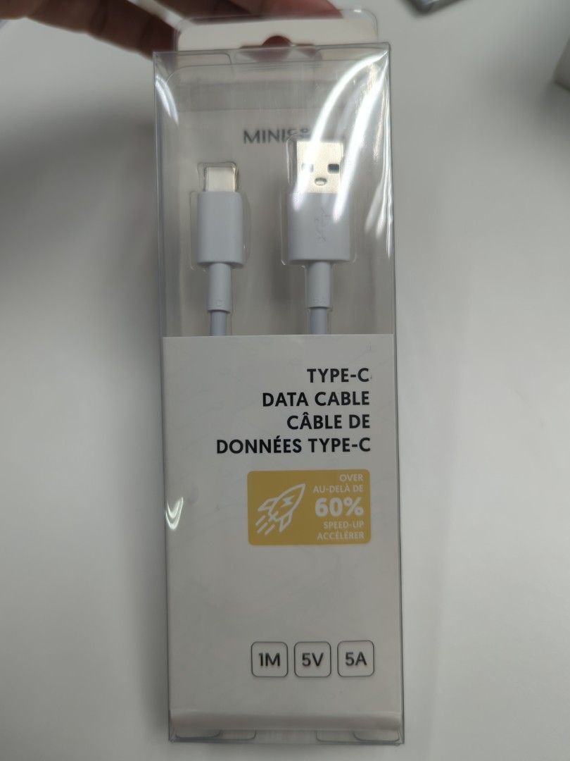 Miniso Type C Cable, Mobile Phones & Gadgets, Mobile & Gadget