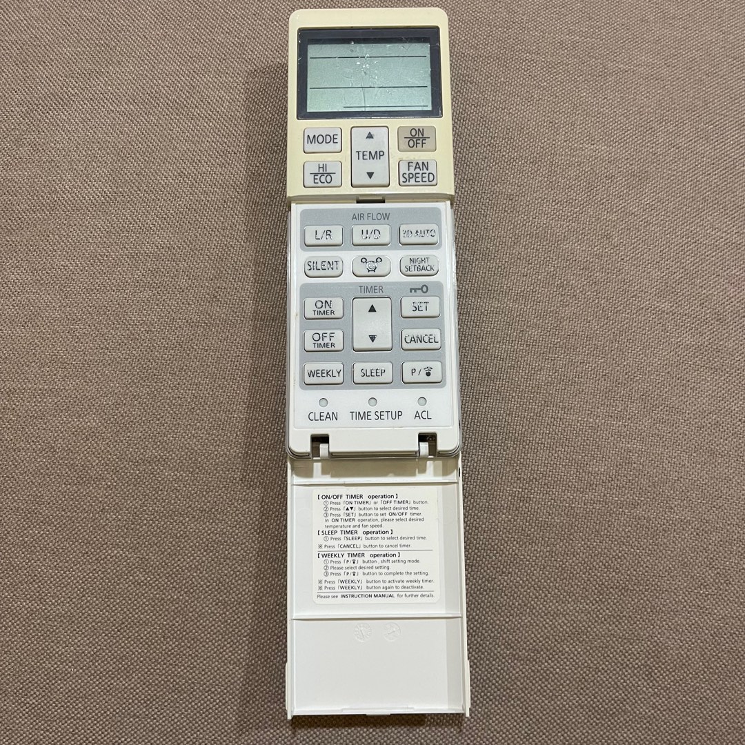 Mitsubishi Heavy Industries Aircon Remote Control Transmitter, TV