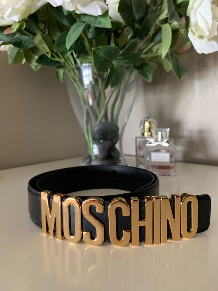 Moschino shop belt replica