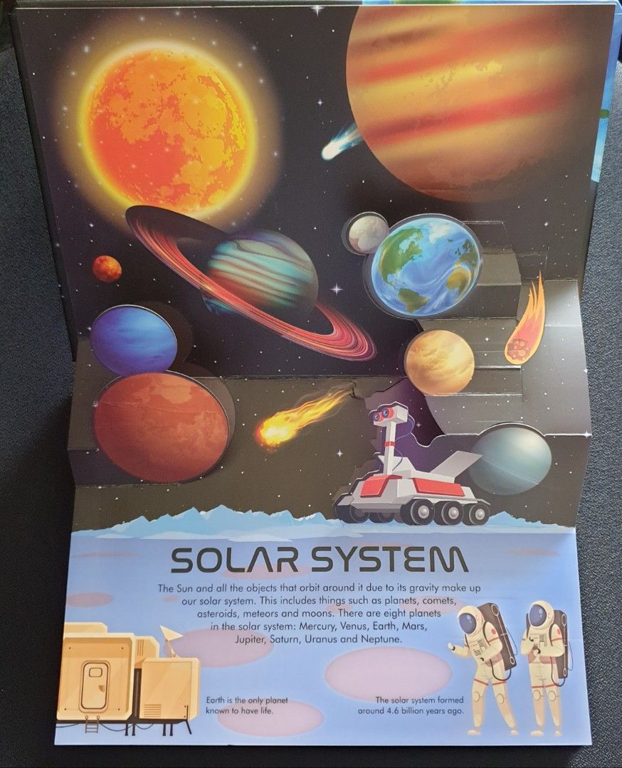 Nature's PopUp Solar System, Hobbies & Toys, Books & Magazines