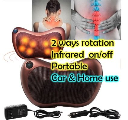 Electric infrared pillow massager hot sale