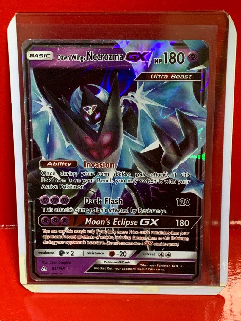 Dawn Wings Necrozma GX #63, Hobbies & Toys, Memorabilia & Collectibles