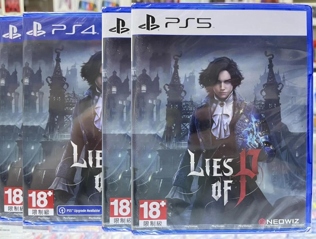 NEW AND SEALED PS4 / PS5 Game Lies of P 匹诺曹的谎 (Sekiro & Bloodborne  Inspired), Video Gaming, Video Games, PlayStation on Carousell