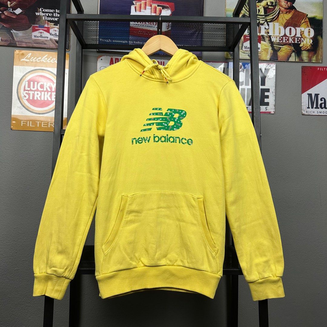 New balance hoodie, Men's Fashion, Tops & Sets, Hoodies on Carousell