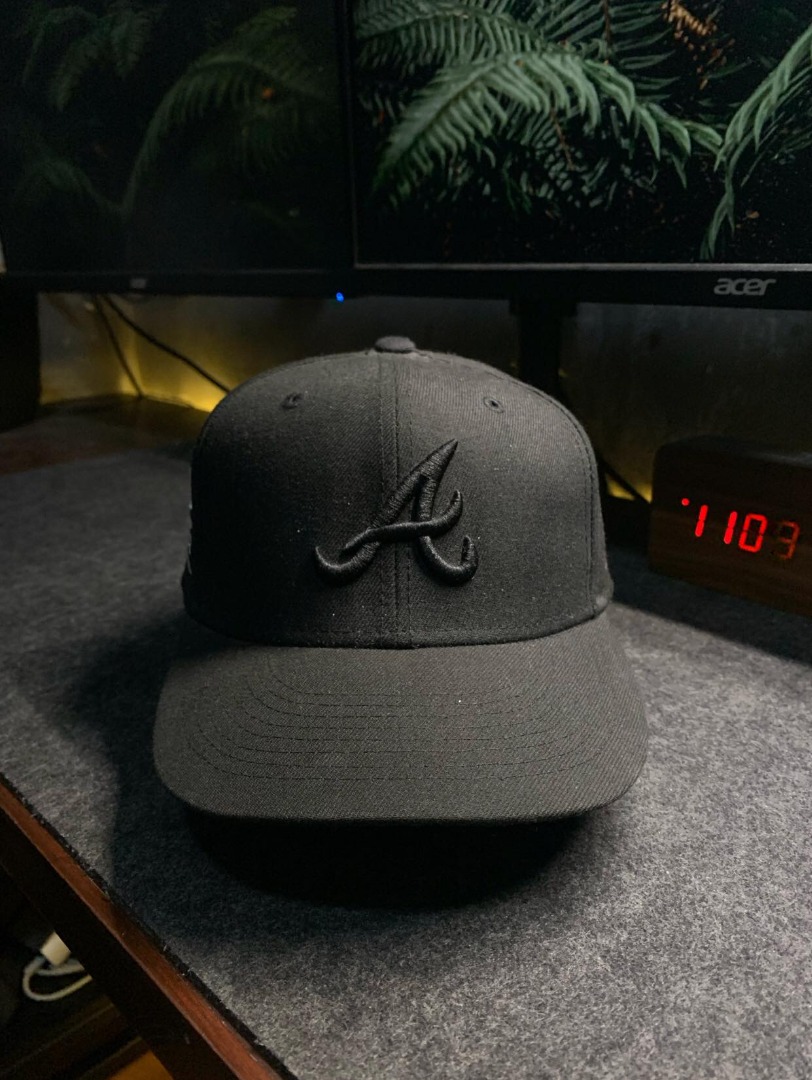 Atlanta Braves New Era 9Forty MLB 22 Armed Forces Camo Baseball Cap