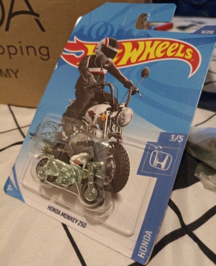 New Honda Monkey Z50 Motor Dirt Bike Hot Wheels Hotwheels Japan
