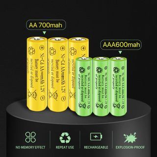 Ni-Cd / Ni-MH AA/AAA 1.2V Energy Rechargeable Battery
