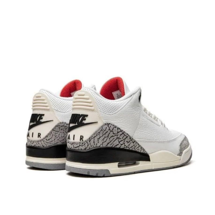 新款☆耐克NIKE Air Jordan 3 AIR JORDAN 3復古白水泥Reimagined☆27.5