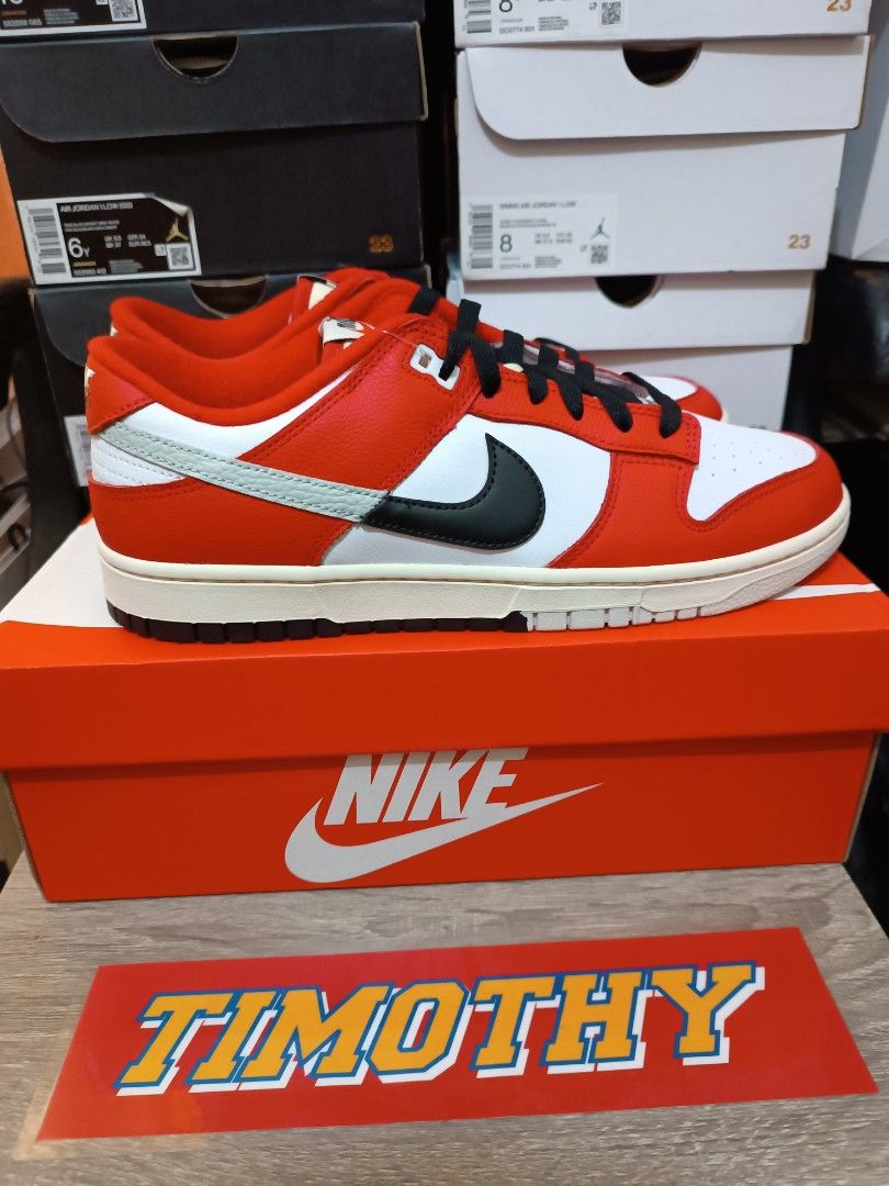 Nike Dunk Low Chicago Split, Men's Fashion, Footwear, Sneakers on