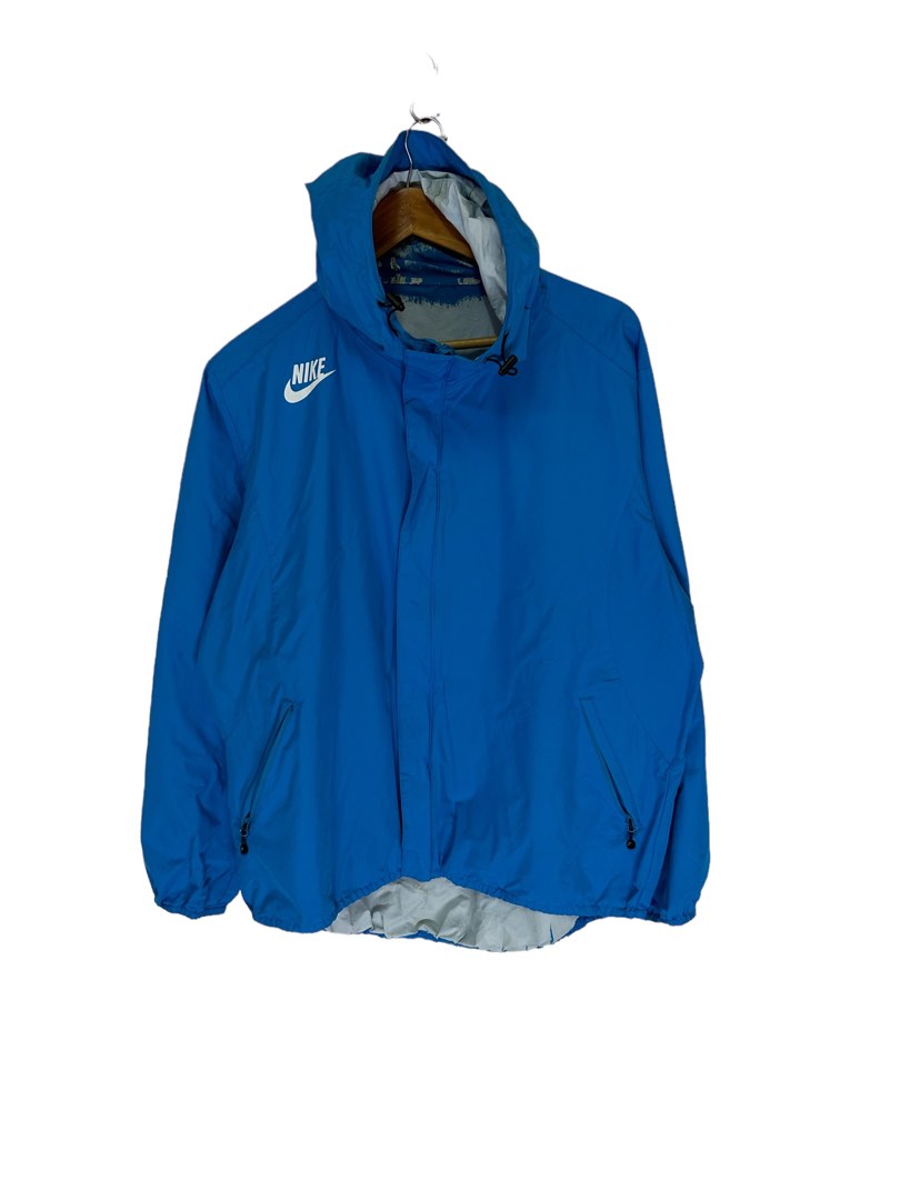 Royal blue nike windbreaker store