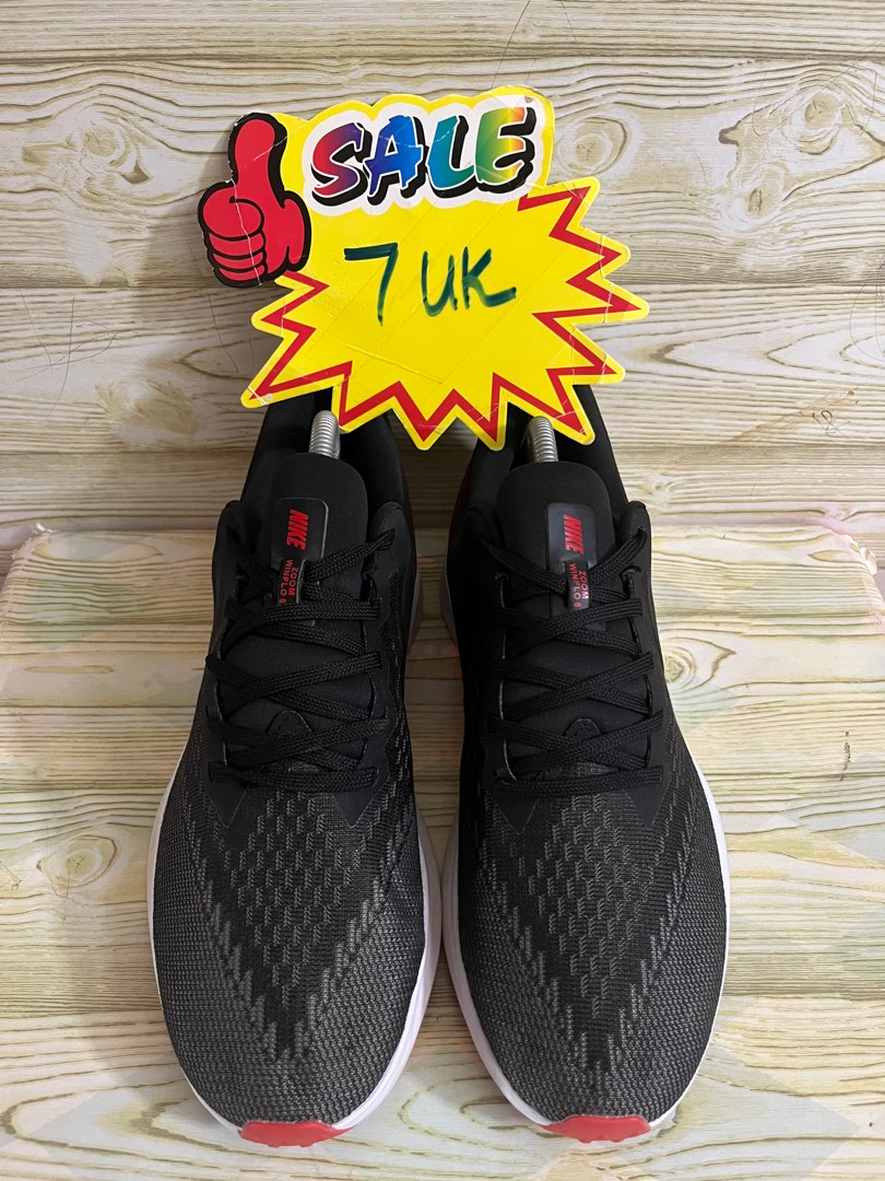 Nike zoom red and black clearance