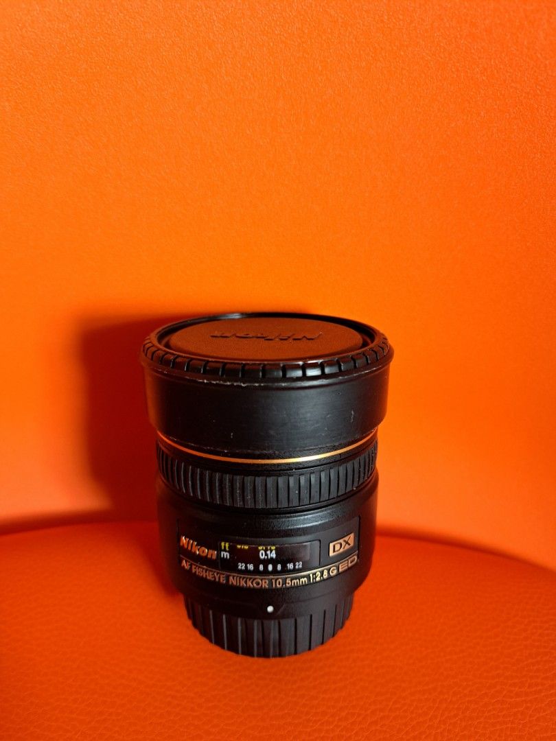 Nikon AF FISHEYE 10.5mm 1:2.8G ED DX, 攝影器材, 鏡頭及裝備- Carousell