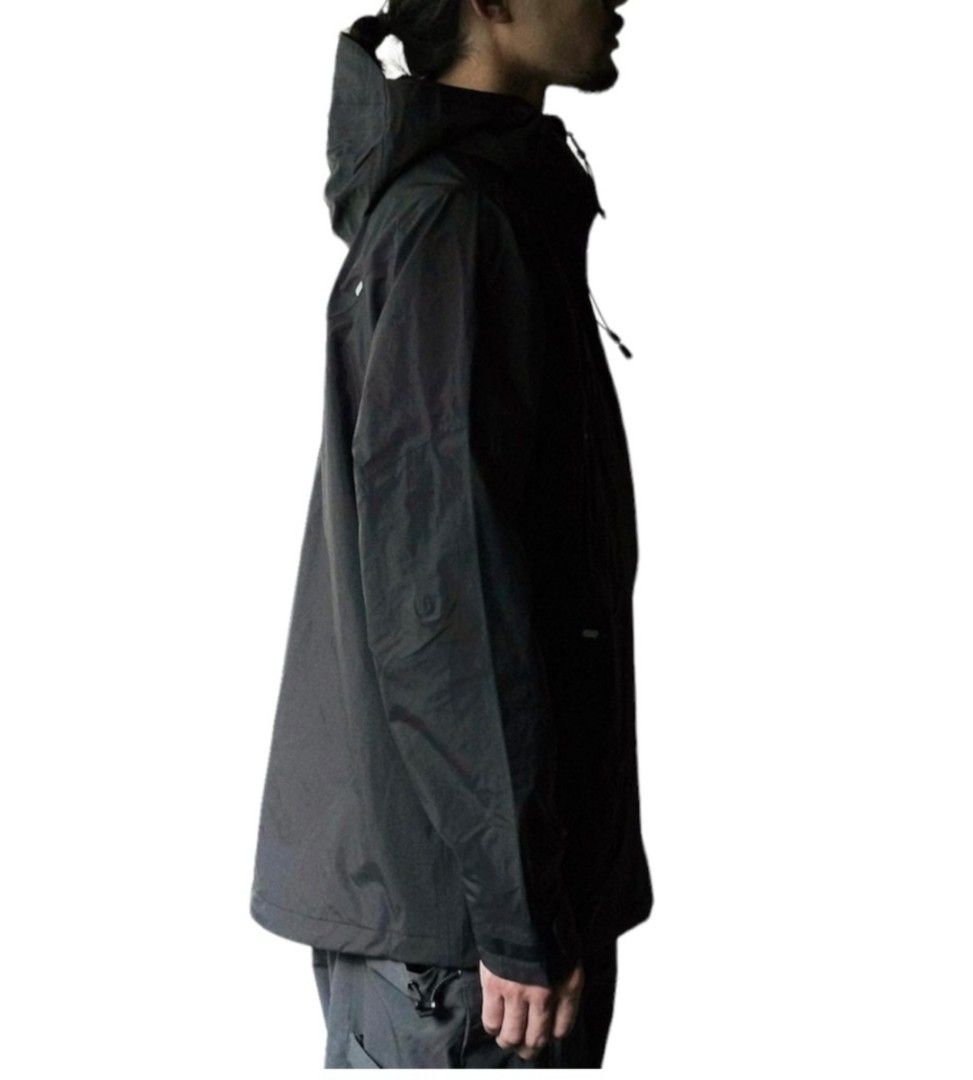 Nine Point Nine shell jacket blk (XL碼), 男裝, 外套及戶外衣服