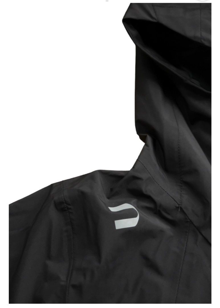 Nine Point Nine shell jacket blk (XL碼), 男裝, 外套及戶外衣服