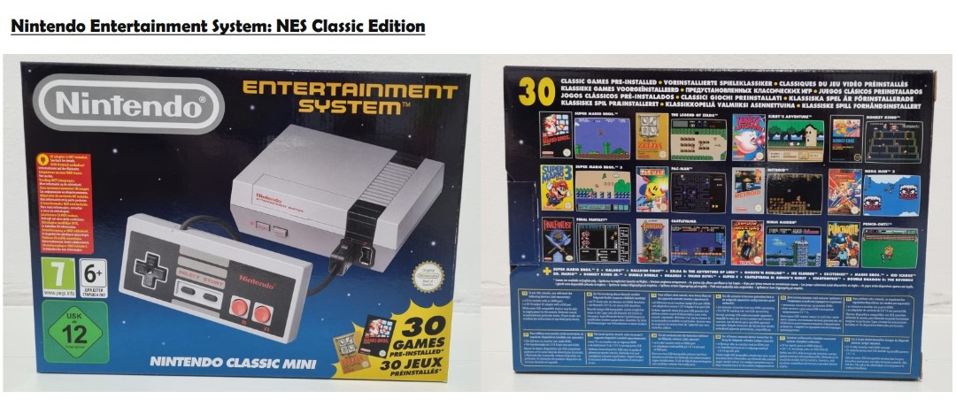 Nintendo Entertainment System NES Classic Edition Video Gaming