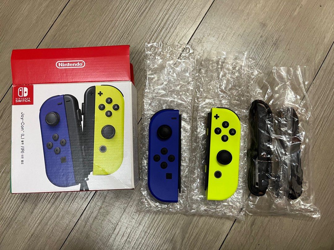Blue and yellow sale joycons